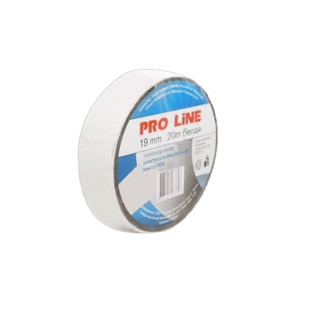 

Pro Line 2077700048 Изолента ПВХ белая 19х20 6777 Pro-Line