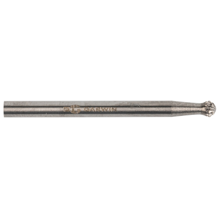 

GARWIN INDUSTRIAL 900597-3*2,5*38 Борфреза сферическая 3x2,5x38 мм, VHM, DM, форма D (серия 900597)