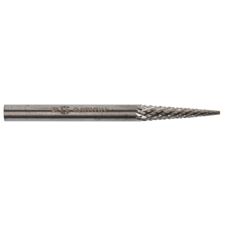 

GARWIN INDUSTRIAL 900697-3*11*38 Борфреза коническая с заостренным концом 3x11x38 мм, VHM, DM, форма M (серия 900697)