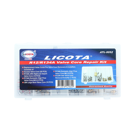 

Licota ATL-9052 Комплект ниппелей для кондиционеров R12/R134