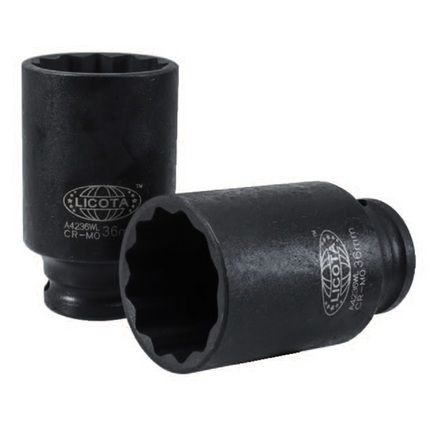 

Licota A4213WL Головка торцевая ударная глубокая 1/2" 12гр. 13 мм