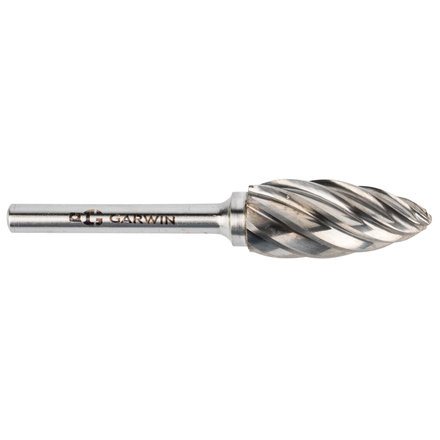 

GARWIN INDUSTRIAL 900671-16*36*80 Борфреза пламевидная 16x36x80 мм, VHM, AL, форма H (серия 900671)