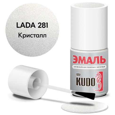 Подкраска 281 Кристалл 15 мл с кистью KUDO KU-70281 купить в Санкт ...