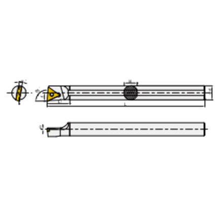 GESAC 245449-S25S Державка расточная S25S-STUCR16