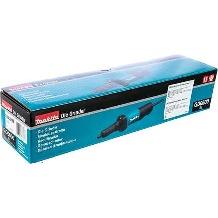 MAKITA GD0600 Шлифмашина прямая MAKITA GD0600 (400 Вт, цанга 6 мм, 25000 об/мин)