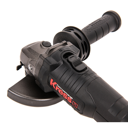 KRESS KU801 Угловая шлифмашина аккумуляторная BL 125 мм 20V 2 х 4 Ач кейс