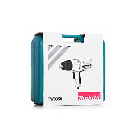 MAKITA TW0350 Гайковерт ударный сетевой 400 Вт 350 Нм 12 кейс