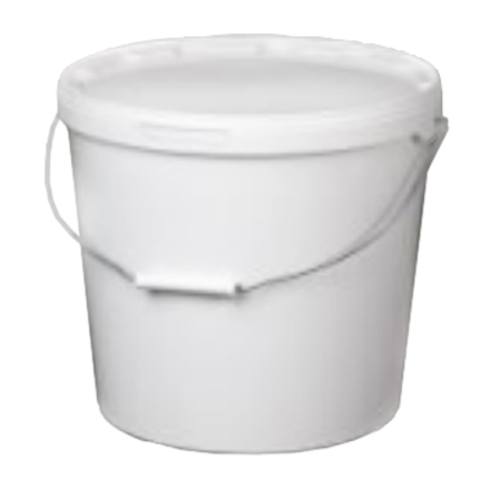 

RS KO/KR/00709/00346 Ведро с крышкой, 20 л, Белый / прозрачный