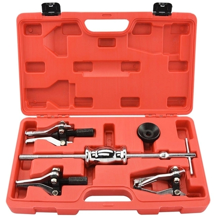 SpecX 760405 Набор универсальных съёмников 3-х лапых с обратным молотком, 5 пр.