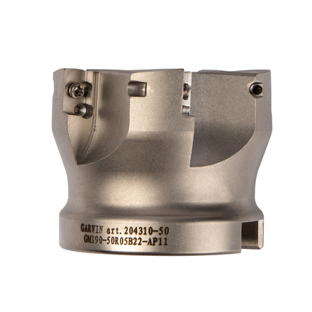 

GARWIN INDUSTRIAL 204310-50 Корпус фрезы для обработки пазов и уступов GM190-50R05B22-AP11, насадной