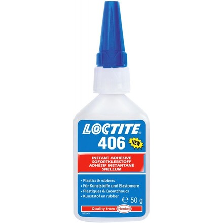 LOCTITE 1925293 Для эластомеров  и резины LOCTITE 406 50G