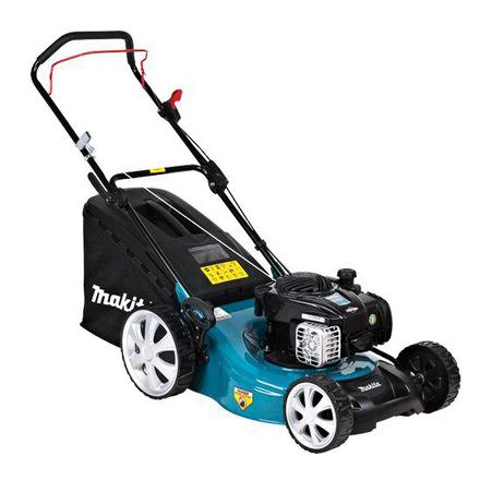 

MAKITA PLM4626N Газонокосилка MAKITA PLM4626N (бен(4-х такт),B&S500E,1.94кВт\2.6л.с.,46см, 7ур,25\70мм,60л,28.4