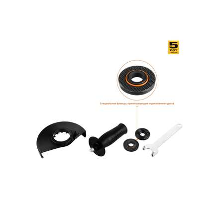 ЗУБР УШМ-П125-850 Шлифмашина угловая ПРОФЕССИОНАЛ 125 мм 850 Вт