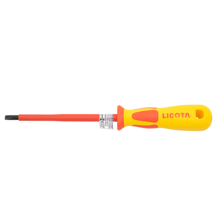 

Licota ASD-9207525 Отвертка изолированная VDE 1000V (шлиц) SL2.5, 75 мм