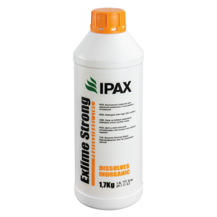 IPAX ЭКСТ-1,5 Экслайм Strong - средство для удаления ржавчины, мин. отложений и послестроительной уборки, 1,7 кг