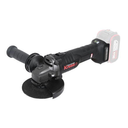 KRESS KU8019 Угловая шлифмашина аккумуляторная BL 125 мм 20V без АКБ и ЗУ