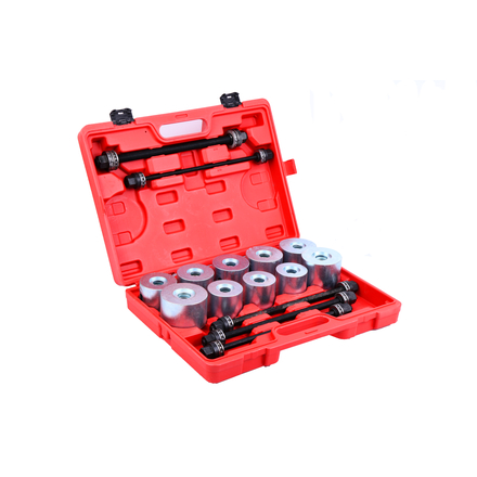 SpecX A20158 Набор оправок для выпрессовки и запрессовки сайлентблоков универсальный, 27 пр