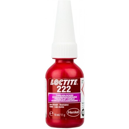 

LOCTITE 267358 Резьбовой фиксатор малой прочности 222, 10 мл LOCTITE 222 10ML, Фиолетовый