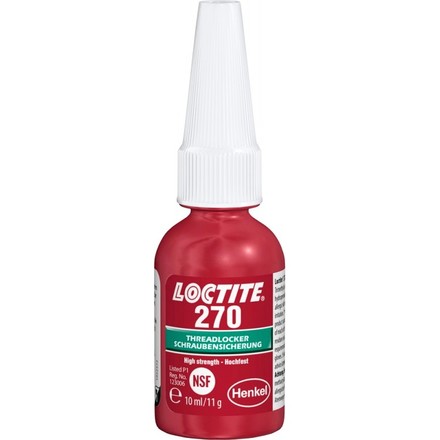 

LOCTITE 1918992 Резьбовой фиксатор высокой прочности, 10 мл LOCTITE 270 10ML