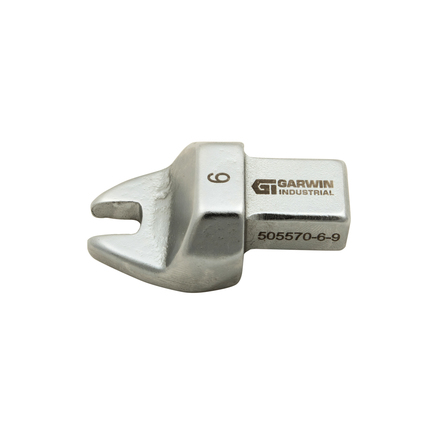 

GARWIN INDUSTRIAL 505570-6-9 Насадка для динамометрического ключа рожковая 6 мм, с посадочным квадратом 9х12