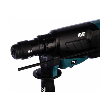 MAKITA HR2631FT Перфоратор (SDS+,800Вт,3реж,2.7Дж,0-4600ум,3.1кг,чем,подсветка,бсъемный патрон,АВТ)