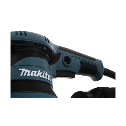 MAKITA BO5040 Шлифмашина эксцентриковая (300Вт,ф125мм,12000обм,ампл-2.8мм,1.4кг,кор,псборник,доп.рукоятка)