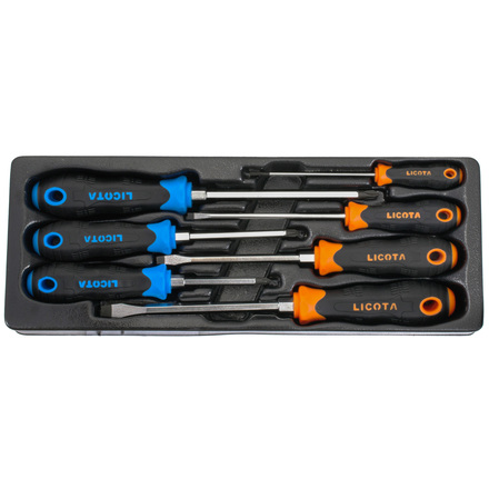 

Licota ACK-384106 Набор отверток, 7 пр., в ложементе