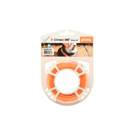 

STIHL 00009302338 Струна триммерная кр. сечения 2,4 мм х 14,6 м, 00009302338