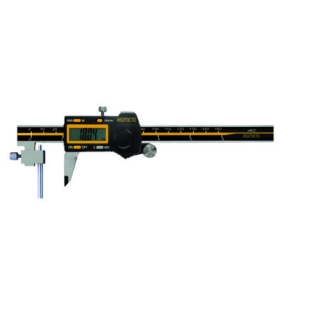 ASIMETO 316-08-2 Штангенциркуль цифровой для измерения толщины стен труб 0,01 мм, 0-200 мм, ABS