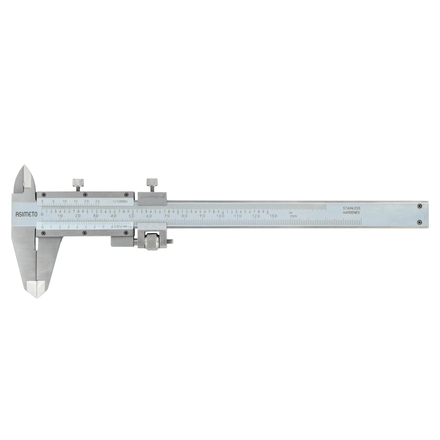 ASIMETO 363-05-6 Штангенциркуль нониусный тип 1; 0,02 мм, 0-130 мм, со сборной рамкой