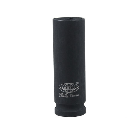 

Licota AK4019L Головка торцевая ударная глубокая тонкостенная 1/2" 6гр. 19 мм