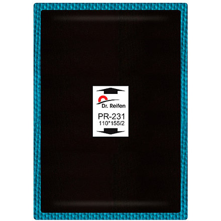 

Dr. Reifen PR-19 Пластырь кордовый 105*120/2 слоя корда (10 шт. в упаковке)
