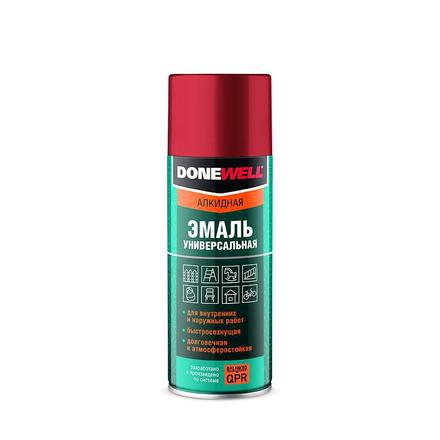 

DONEWELL DW-1102 Эмаль DONEWELL универсальная, черная матовая