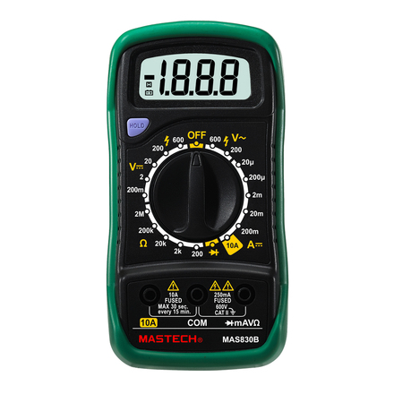 

MASTECH MAS830B Мультиметр цифровой Mastech MAS830B