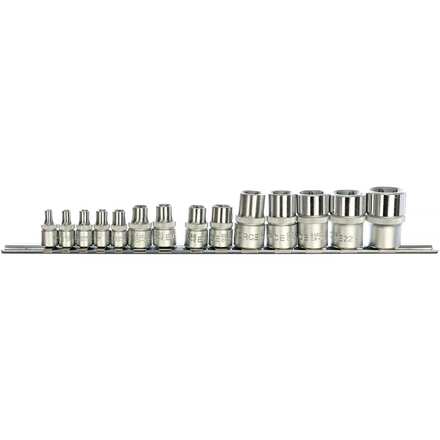 

Force 4158 1/2" 3/8"1/4" н-р головок типа Е 15пр (Е4-Е24)