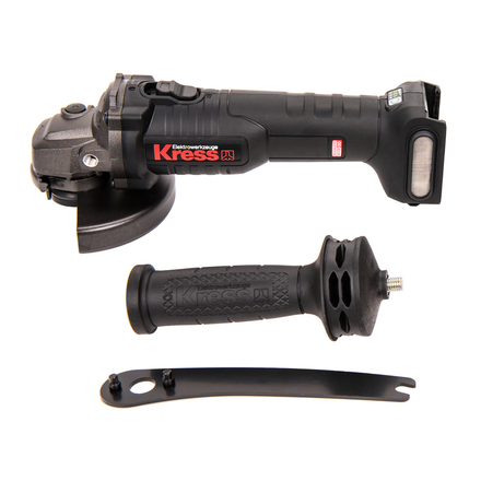 KRESS KU8019 Угловая шлифмашина аккумуляторная BL 125 мм 20V без АКБ и ЗУ