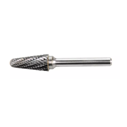 

GARWIN INDUSTRIAL 900705-8*22*66 Борфреза коническая с закругленным концом 8x22x66 мм, VHM, DC, форма L (серия 900705)