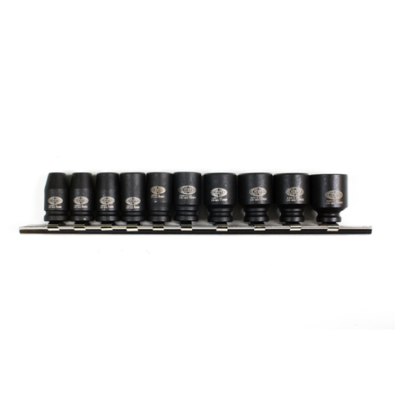 

Licota ASA-21001 Набор ударных головок 1/4" 10 пр., 5-14 мм, на линейке