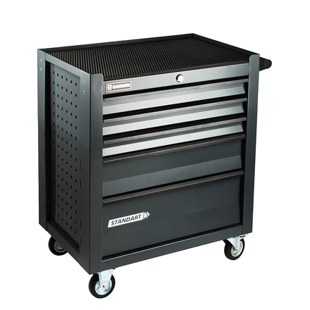 

GARWIN PRO GSTD-5-G Тележка инструментальная 5 полочная GARWIN Standart серая