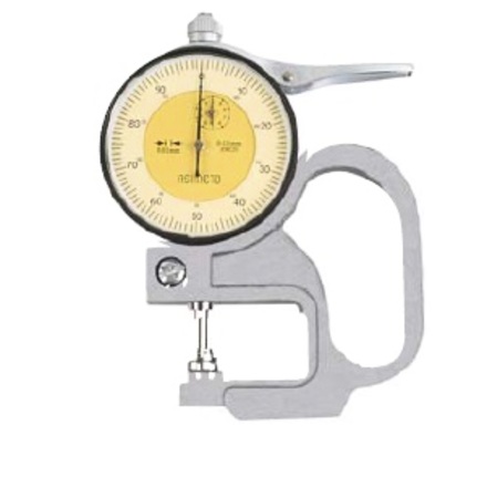

ASIMETO 491-02-0 Толщиномер индикаторный 0 — 10 мм, L=120 мм, 0,01 мм