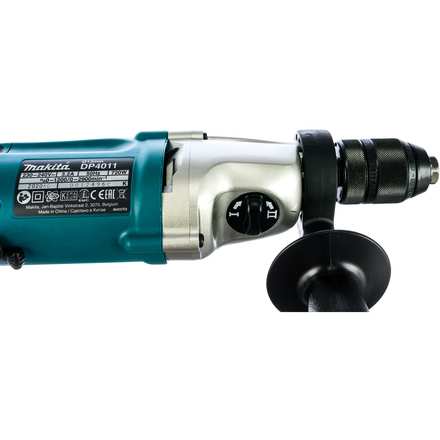 MAKITA DP4011 Дрель безударная (720 Вт, 0-1200/2900 об/мин, БЗП)