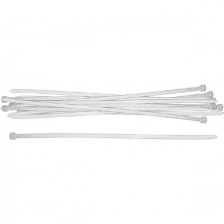 

Fit F-60415 Хомуты нейлоновые, белые для проводов, 100 шт, 150 мм, Белый