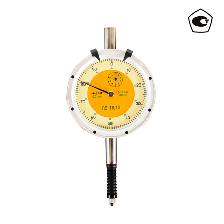 

ASIMETO 402-10-4 Индикатор часового типа ИЧ 0-10 мм, 0,01 мм, IP54