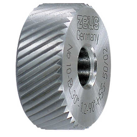 ZEUS 291507-0,6 Ролик прецизионный для накатки левых рифлений, форма BL (30°), 20х8х6 мм, шаг 0,6 мм