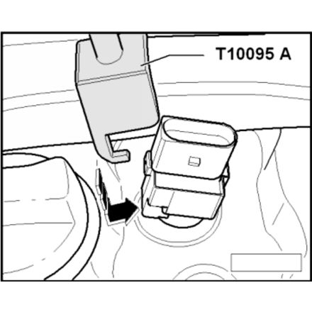 

Licota ATA-0449-P2 Съёмник катушки зажигания VAG, T10095A