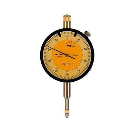 

ASIMETO 402-20-8 Индикатор часового типа ИЧ 0-20 мм, 0,01 мм, с защитой от толчков