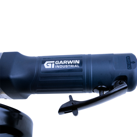 GARWIN INDUSTRIAL 803017-12-11 Пневматическая углошлифовальная машинка c рычажным включателем, 125 мм, 12000 об/мин., 1,4 л.с., промышленная, M14x2.0