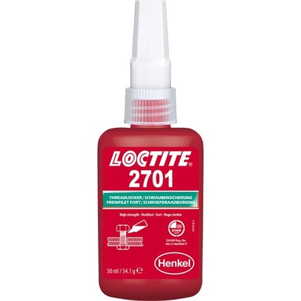 LOCTITE 1516481 Резьбовой фиксатор высокой прочности для неактивных металлов LOCTITE 2701 50ML