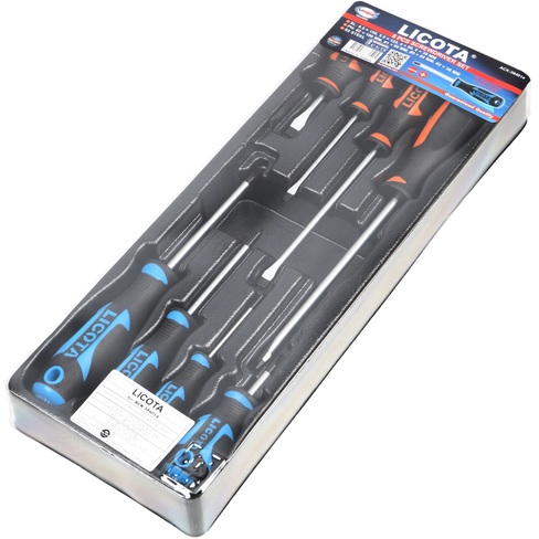 Набор отверток профессиональных 8 пр. в ложементе Licota ACK
