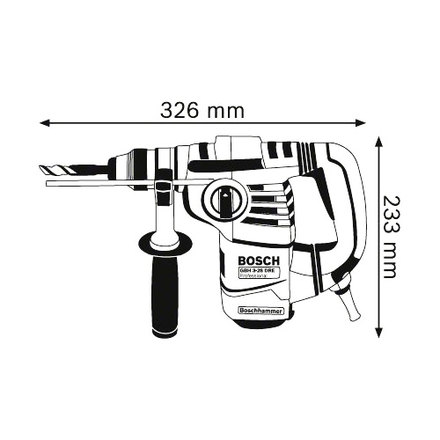 BOSCH 061123A000 Перфоратор Bosch GBH 3-28 DRE